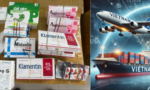 Gửi thuốc tây đi Mỹ